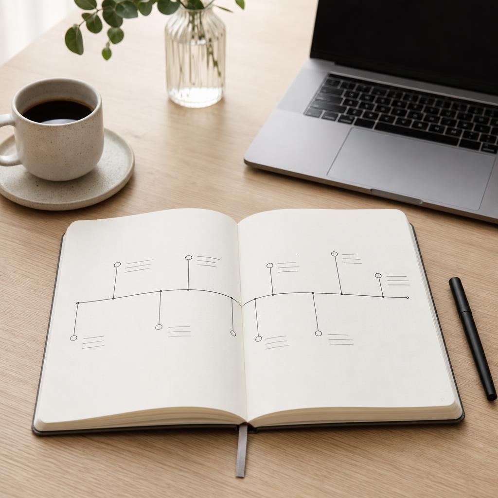 Tidsplan for hjemmeside — fra udkast til lancering